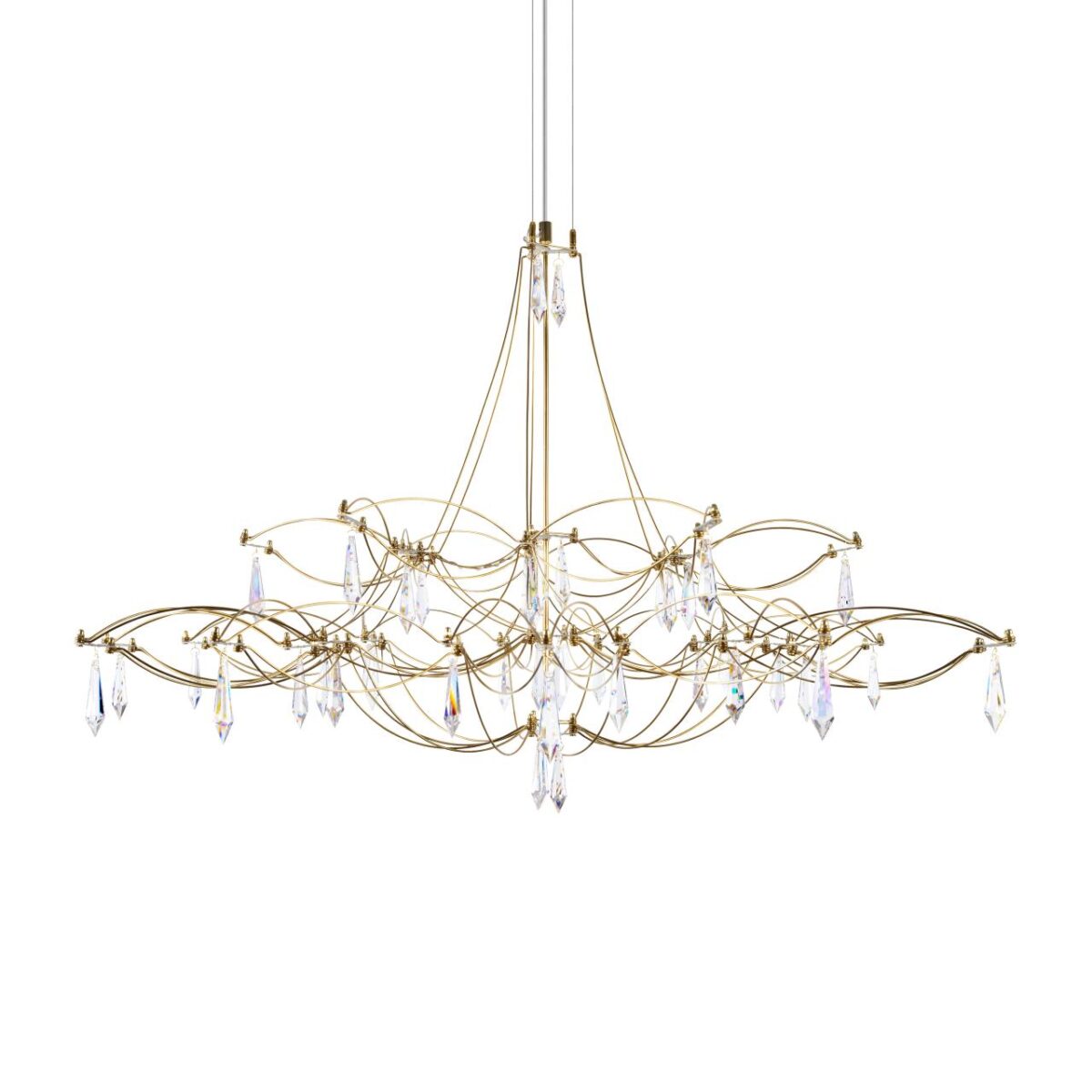 10590/1000 Gold Asfour Подвесной светильник LOFT IT Mira — изображение 3