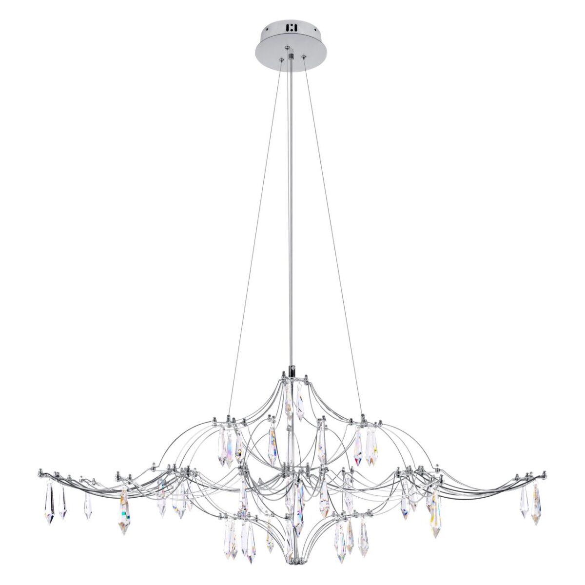 10587/1000 Silver Asfour Подвесной светильник LOFT IT Mira — изображение 1