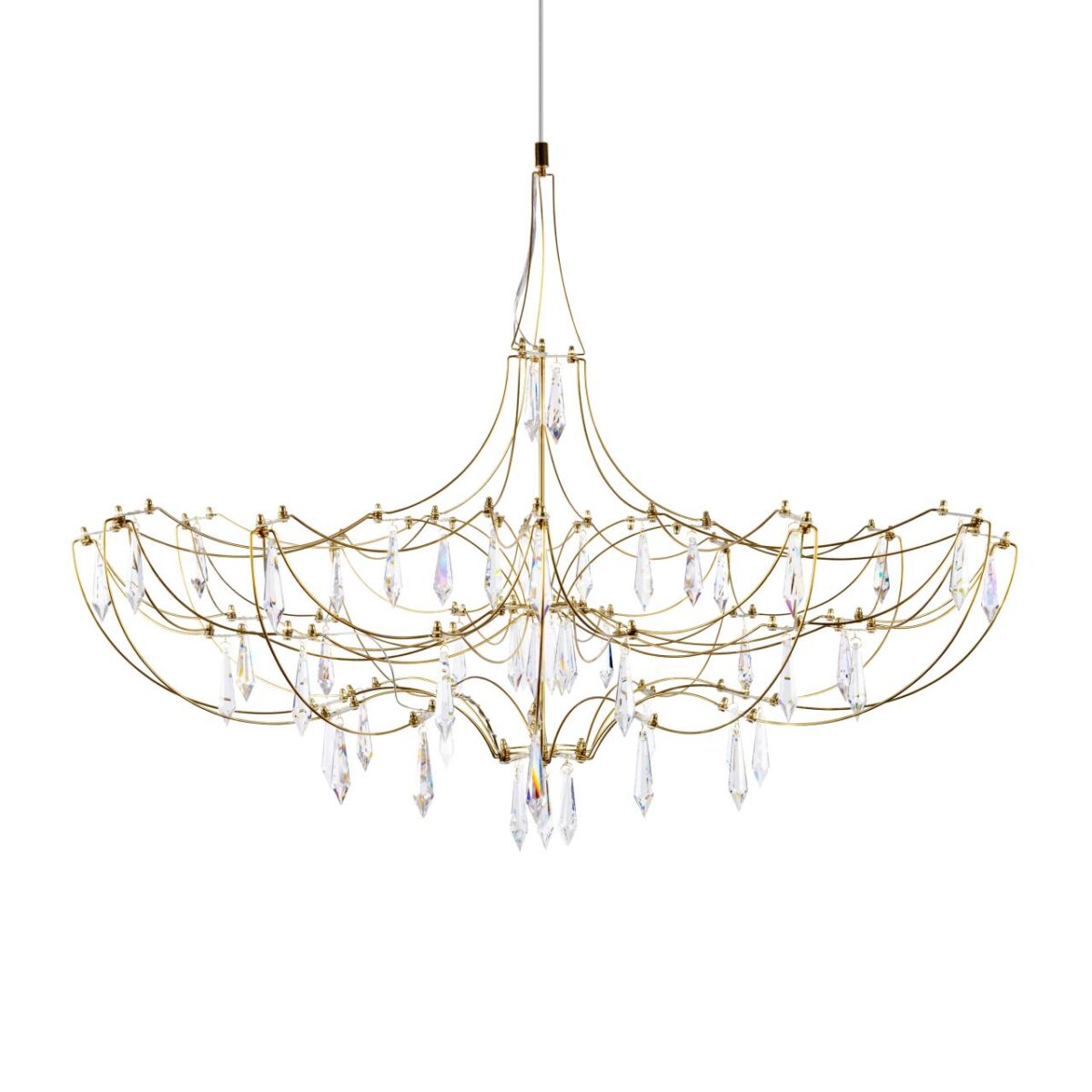 10589/900 Gold Asfour Подвесной светильник LOFT IT Mira — изображение 3