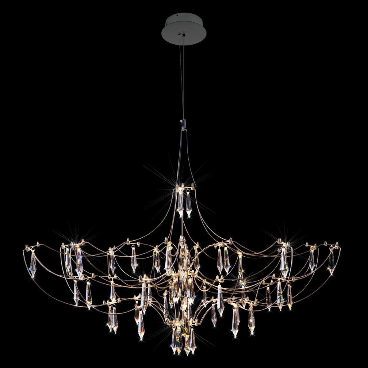 10589/900 Silver Asfour Подвесной светильник LOFT IT Mira — изображение 2