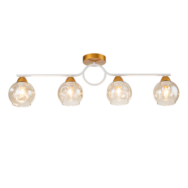 Escada 1100/4P E27*60W Gold/White