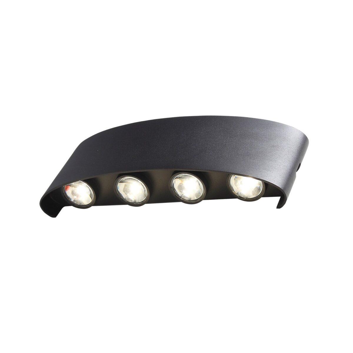 SL089.401.08 Светильник уличный настенный ST-Luce Черный кварцевый LED 8*1W 4000K BISELLO — изображение 5