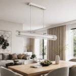 SL2010.103.01 Светильник подвесной ST-Luce Никель/Белый, Прозрачный LED 1*33W 3000K/4000K ЭНФИС — изображение 9