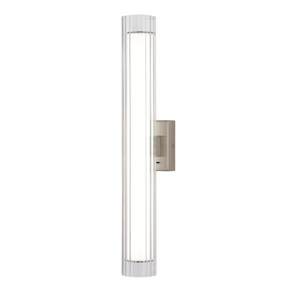 SL2010.111.01 Светильник настенный ST-Luce Никель/Белый, Прозрачный LED 1*13W 3000K/4000K ЭНФИС