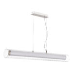 SL2010.113.01 Светильник подвесной ST-Luce Никель/Белый, Прозрачный LED 1*40W 3000K/4000K ЭНФИС — изображение 2