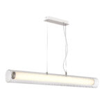 SL2010.113.01 Светильник подвесной ST-Luce Никель/Белый, Прозрачный LED 1*40W 3000K/4000K ЭНФИС — изображение 3