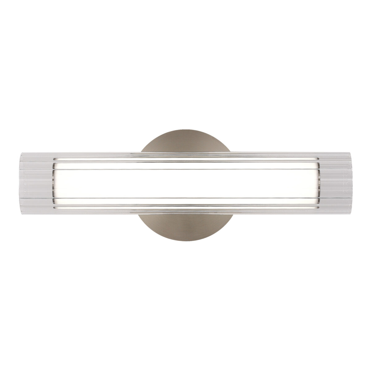 SL2010.121.01 Светильник настенный ST-Luce Никель/Белый, Прозрачный LED 1*7W 3000K/4000K ЭНФИС — изображение 1