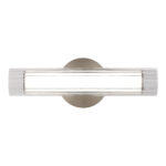 SL2010.121.01 Светильник настенный ST-Luce Никель/Белый, Прозрачный LED 1*7W 3000K/4000K ЭНФИС
