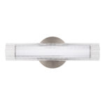 SL2010.121.01 Светильник настенный ST-Luce Никель/Белый, Прозрачный LED 1*7W 3000K/4000K ЭНФИС — изображение 2