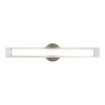 SL2010.131.01 Светильник настенный ST-Luce Никель/Белый, Прозрачный LED 1*13W 3000K/4000K ЭНФИС