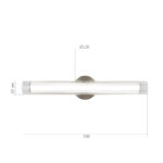 SL2010.131.01 Светильник настенный ST-Luce Никель/Белый, Прозрачный LED 1*13W 3000K/4000K ЭНФИС — изображение 9