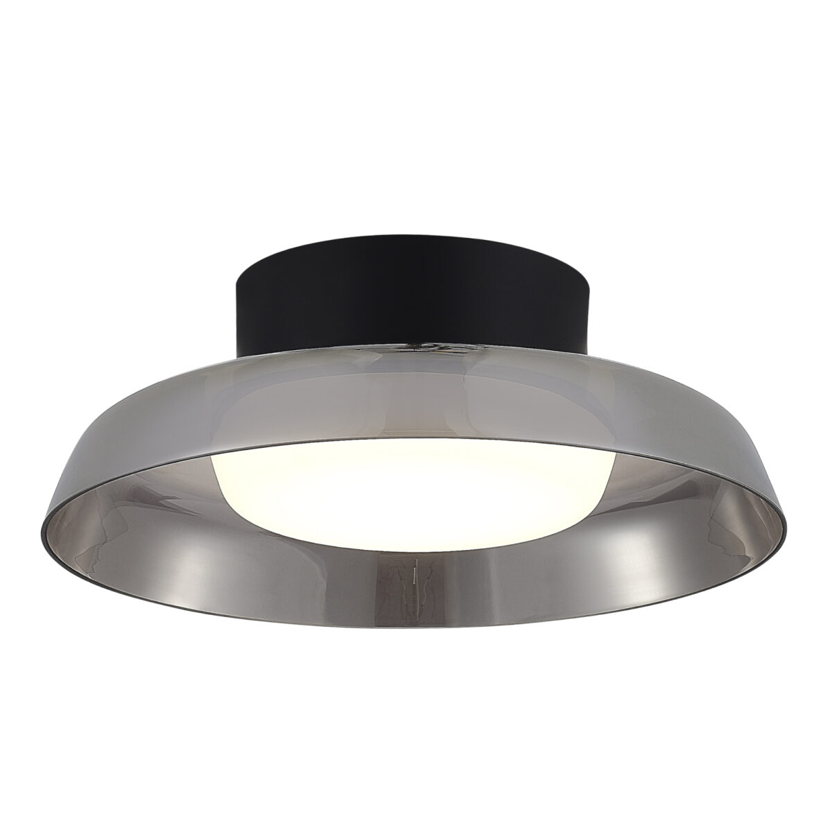 SL6019.412.01 Светильник потолочный ST-Luce Черный/Дымчатый, Белый LED 1*36W 3000K ФОРЕЙ — изображение 1