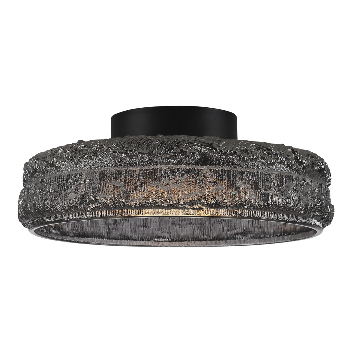 SL6143.412.01 Светильник потолочный ST-Luce черный/дымчатый LED 1*15W 4000K АНТИК — изображение 3