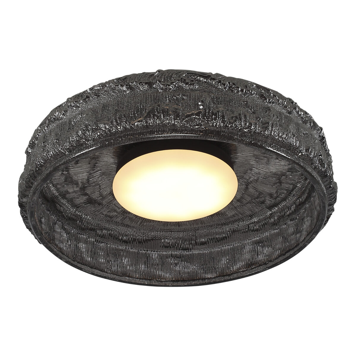 SL6143.412.01 Светильник потолочный ST-Luce черный/дымчатый LED 1*15W 4000K АНТИК — изображение 4