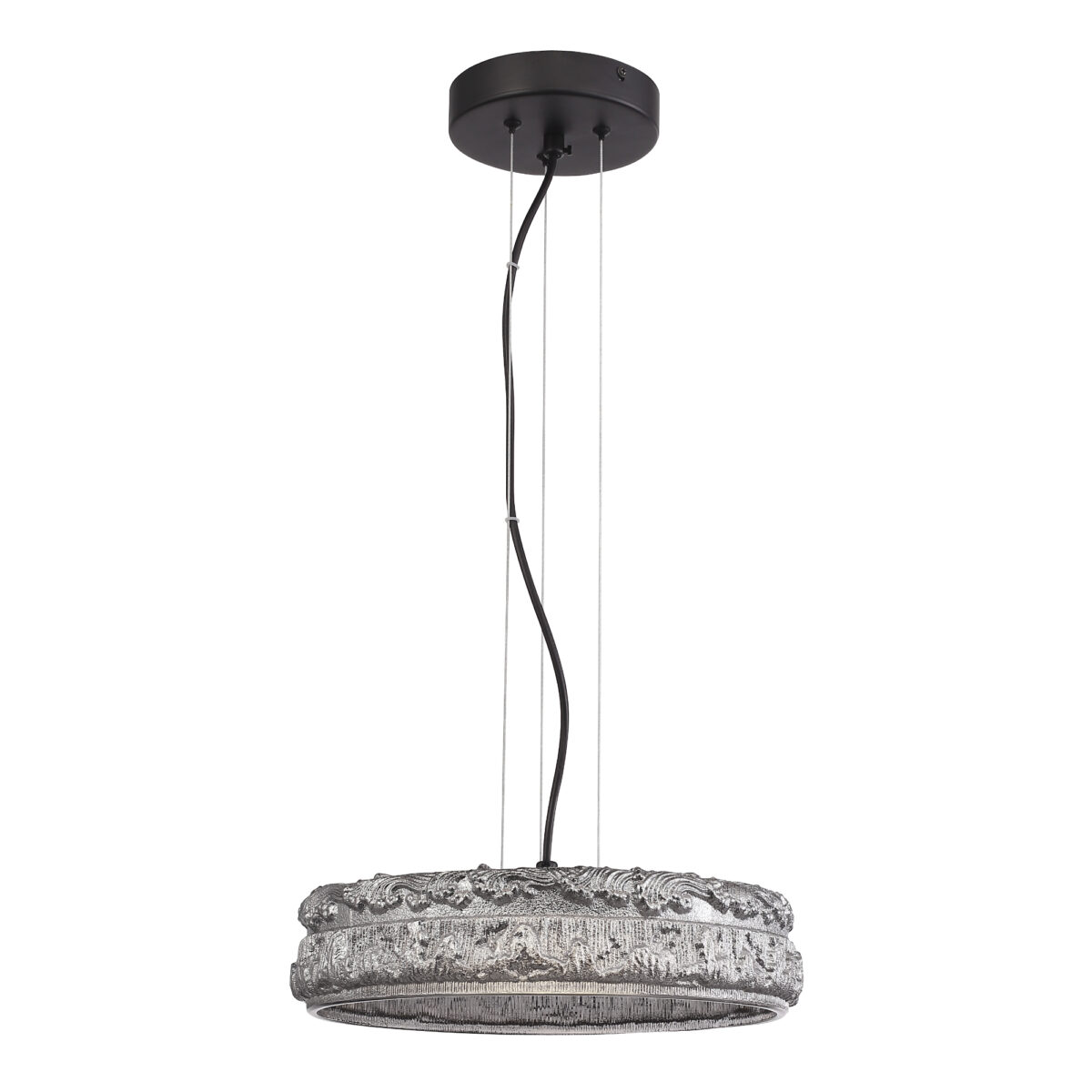 SL6143.413.01 Светильник подвесной ST-Luce черный/дымчатый LED 1*15W 4000K АНТИК — изображение 2