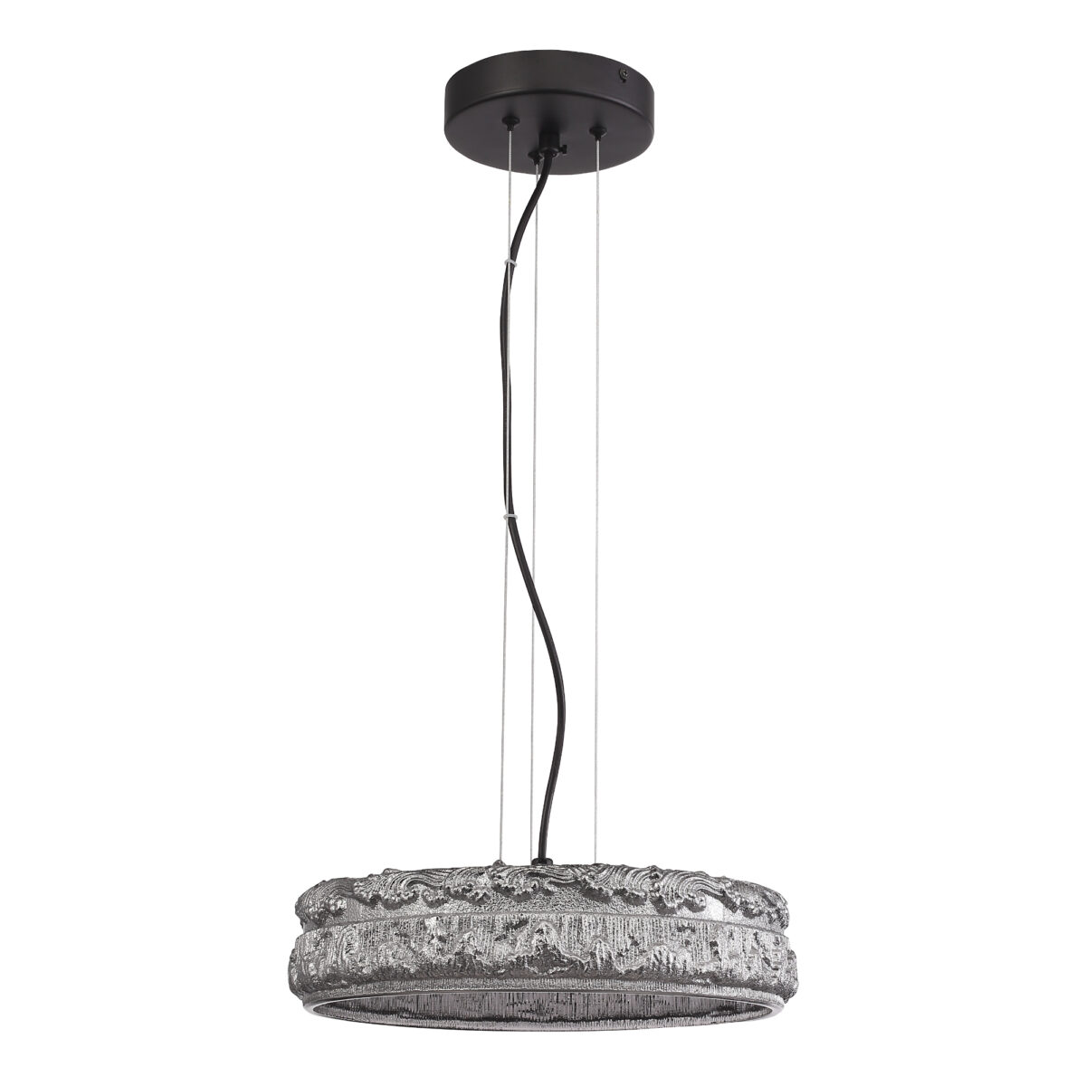 SL6143.413.01 Светильник подвесной ST-Luce черный/дымчатый LED 1*15W 4000K АНТИК — изображение 3