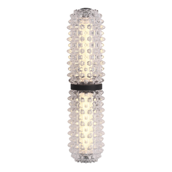 SL6144.401.01 Светильник настенный ST-Luce черный/прозрачный LED 1*11W 4000K САГУАРО
