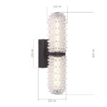 SL6144.401.01 Светильник настенный ST-Luce черный/прозрачный LED 1*11W 4000K САГУАРО — изображение 5
