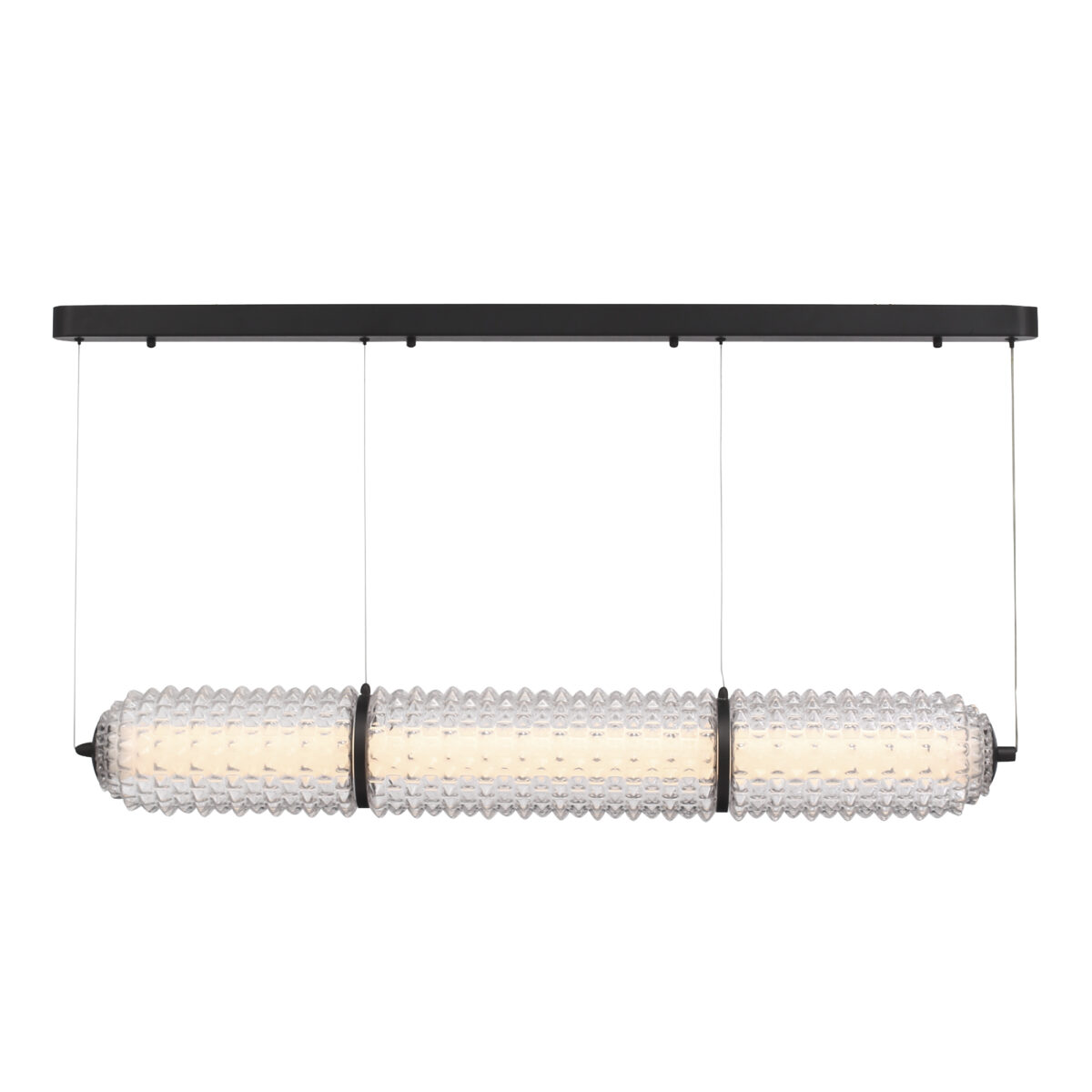 SL6144.413.01 Светильник подвесной ST-Luce черный/прозрачный LED 1*37W 4000K САГУАРО — изображение 1