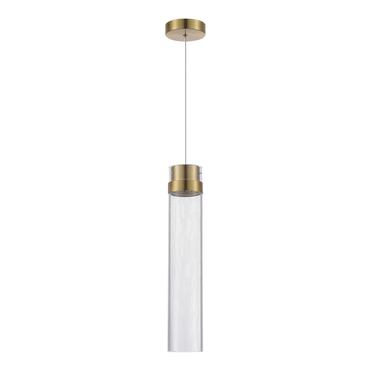 SL6236.303.01 Светильник подвесной ST-Luce Латунь/Прозрачный LED 1*12W 4000K ШАМПАНЬ — изображение 2