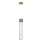 SL6236.303.01 Светильник подвесной ST-Luce Латунь/Прозрачный LED 1*12W 4000K ШАМПАНЬ — изображение 2