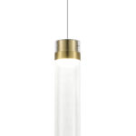 SL6236.303.01 Светильник подвесной ST-Luce Латунь/Прозрачный LED 1*12W 4000K ШАМПАНЬ — изображение 3