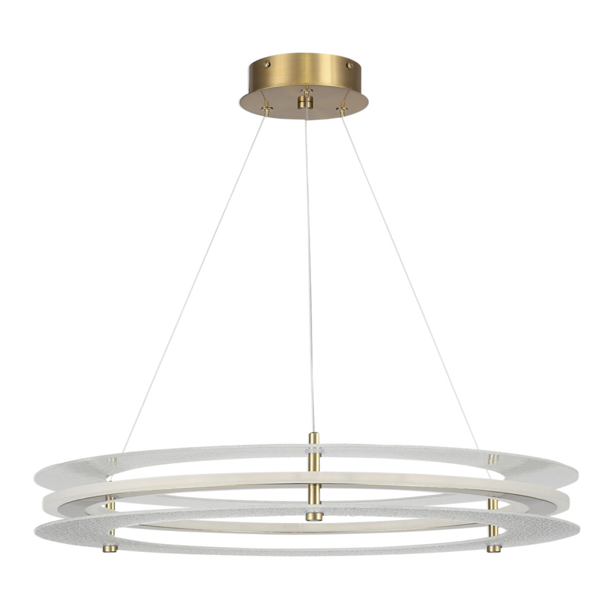 SL6245.203.01 Светильник подвесной ST-Luce золотистый/Прозрачный LED 1*40W 4000K ФЭГИ — изображение 2