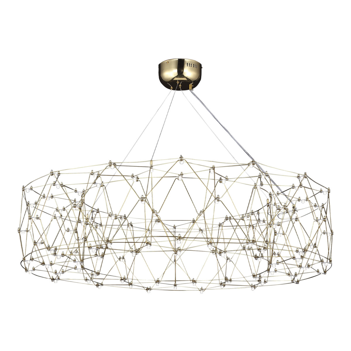 SL6602.203.72 Светильник подвесной ST-Luce Золотистый/Прозрачный LED 1*72W 4000K ГРАВЕТТА — изображение 2