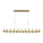 SL6610.203.26 Светильник подвесной ST-Luce золотистый/белый LED 1*50W 4000K МОНРО — изображение 3