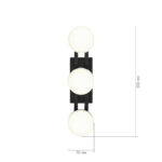 SL6610.401.03 Светильник настенный ST-Luce черный/белый LED 1*6W 4000K МОНРО — изображение 3