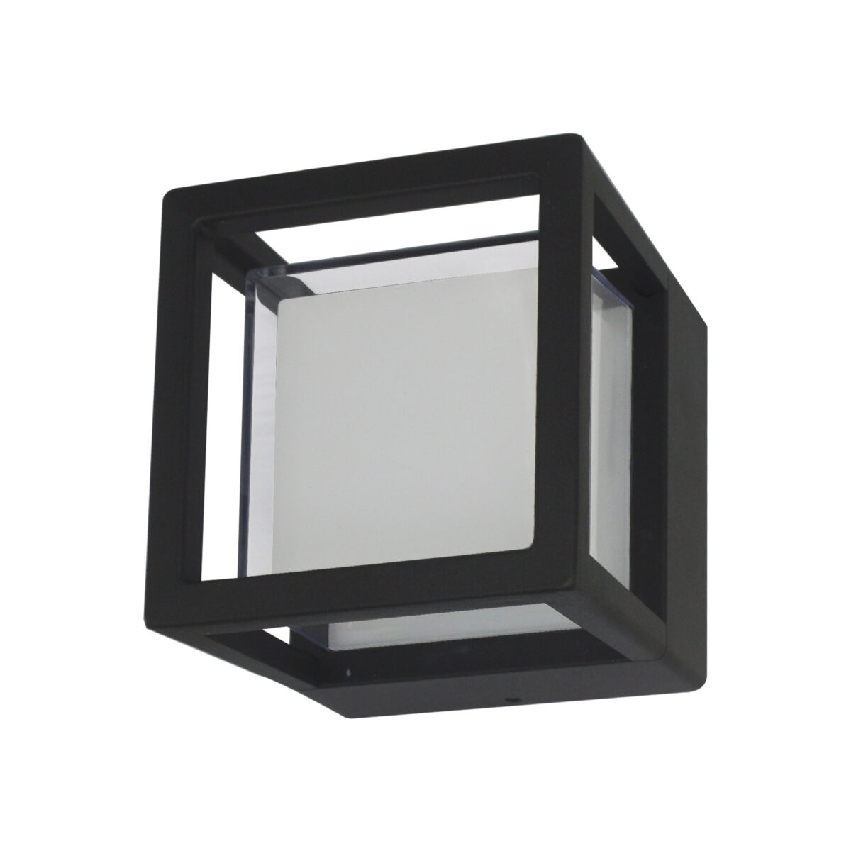 SL9504.401.01_01W SL9504.401.01 Светильник уличный настенный ST-Luce Черный/Белый LED 1*5W 4000K ALCENO — изображение 1
