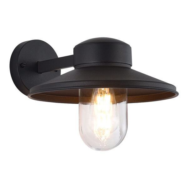 SL9542.701.01 Светильник уличный настенный ST-Luce темно-серый E27 1*60W BASKO