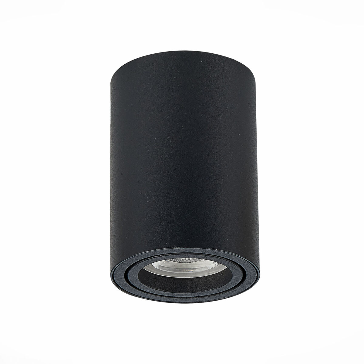 ST108.407.01 Светильник потолочный Черный GU10 1*50W  IP20 D70xH100 220V Без ламп Накладные светильники — изображение 2