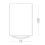 ST108.407.01 Светильник потолочный Черный GU10 1*50W IP20 D70xH100 220V Без ламп Накладные светильники — изображение 3