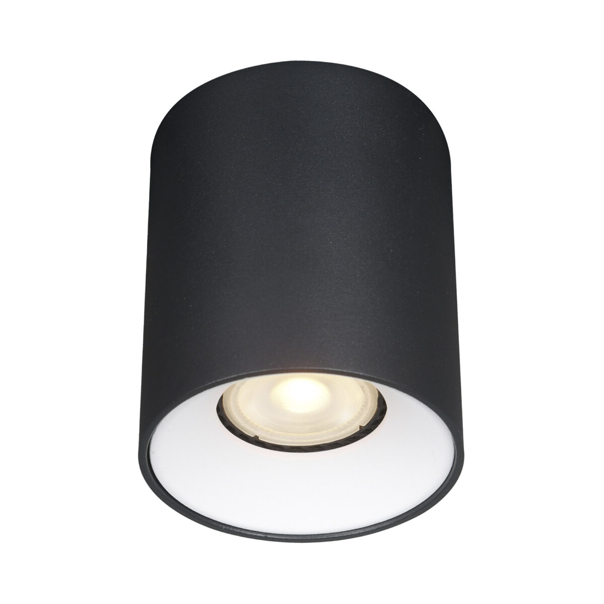 ST167.452.01_01W ST167.452.01 Светильник потолочный Черный GU10 1*50W IP20 D80xH95 220V Без ламп Накладные светильники — изображение 1