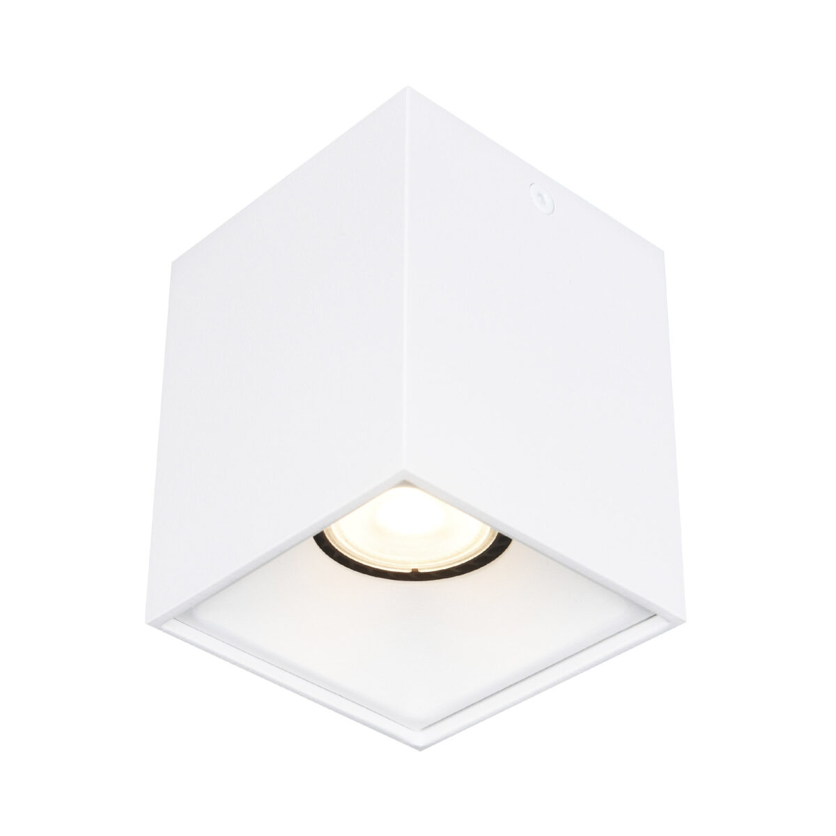 ST168.502.01_01W ST168.502.01 Светильник потолочный Белый GU10 1*50W IP20 L82,5xW82,5xH104 220V Без ламп Накладные светильники — изображение 1