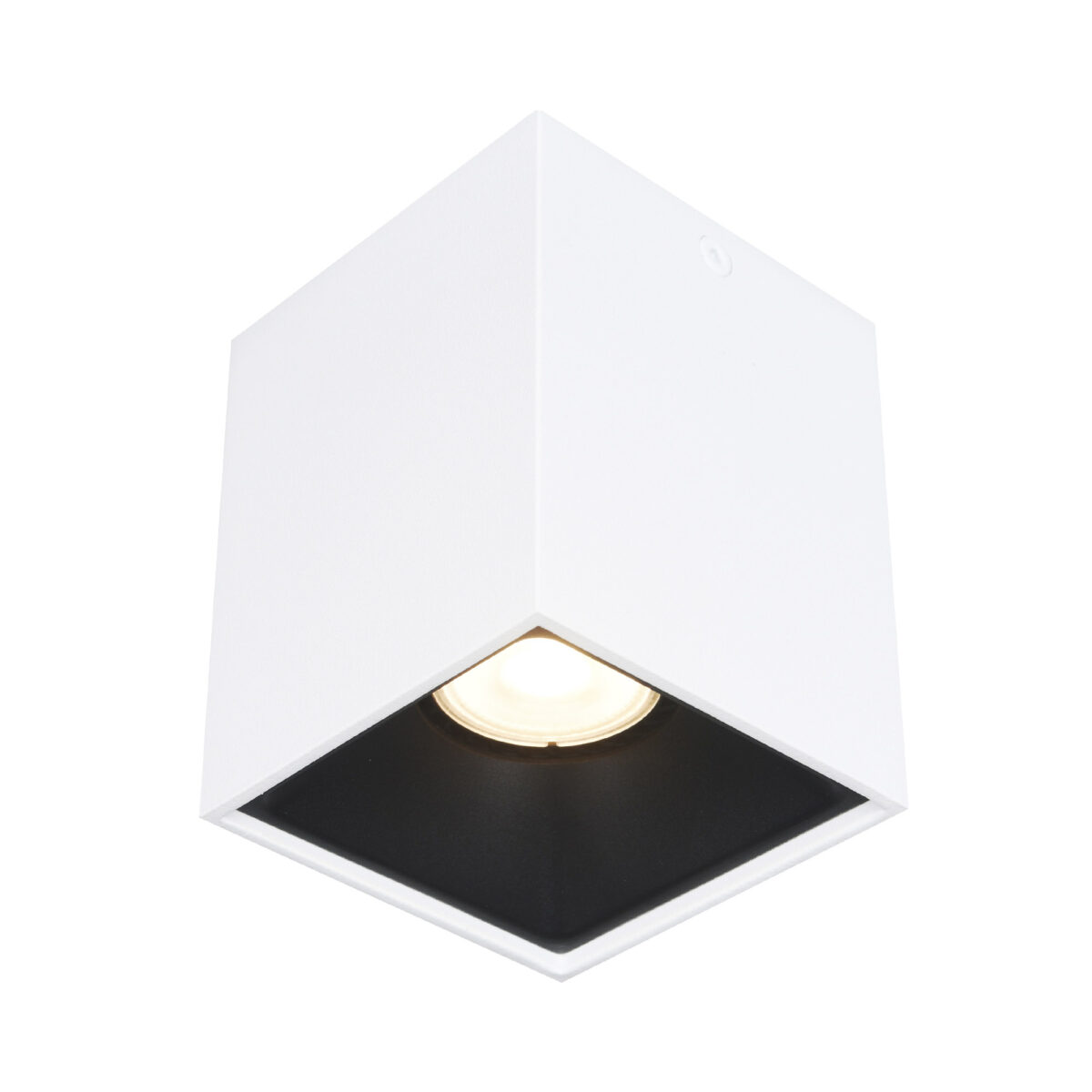 ST168.542.01_01W ST168.542.01 Светильник потолочный Белый GU10 1*50W IP20 L82,5xW82,5xH104 220V Без ламп Накладные светильники — изображение 1