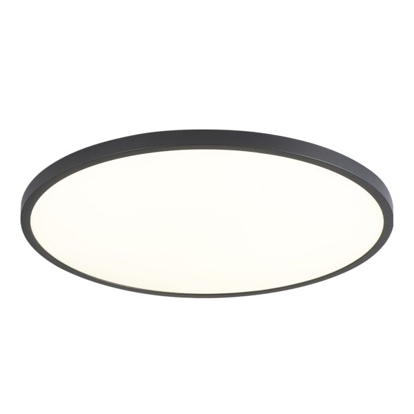 ST601.442.18 Светильник потолочный Черный LED 1*18W 4000K 1 620Lm Ra>90 120° IP20 D225xH25 180-240V Накладные светильники
