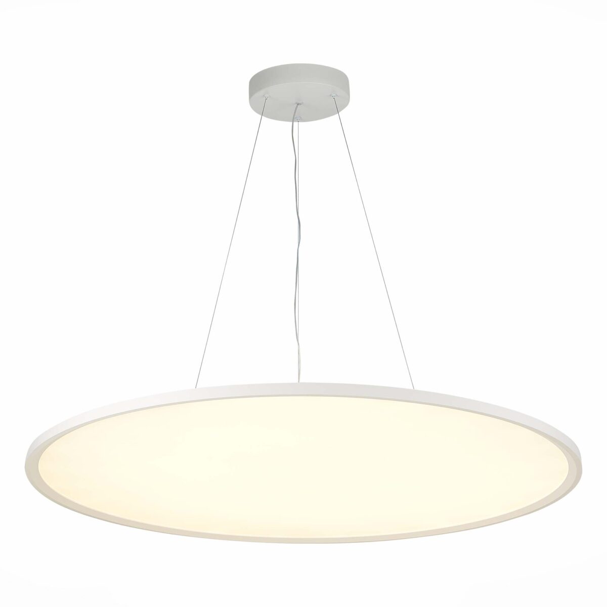ST602.543.72 Светильник подвесной Белый LED 1*72W 4000K 6 480Lm Ra>80 120 IP20 D780xH35 185-265V Подвесные светильники — изображение 1