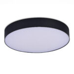 ST606.432.48 Светильник потолочный Черный LED 1*48W 3000K 4 320Lm Ra>85 120° IP20 D400xH55 185-265V Накладные светильники — изображение 2