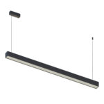 ST612.443.32 Светильник подвесной Черный LED 1*35W 4000K 2167Lm 120°IP20 L1120xW50xH60 180-220V Подвесные светильники