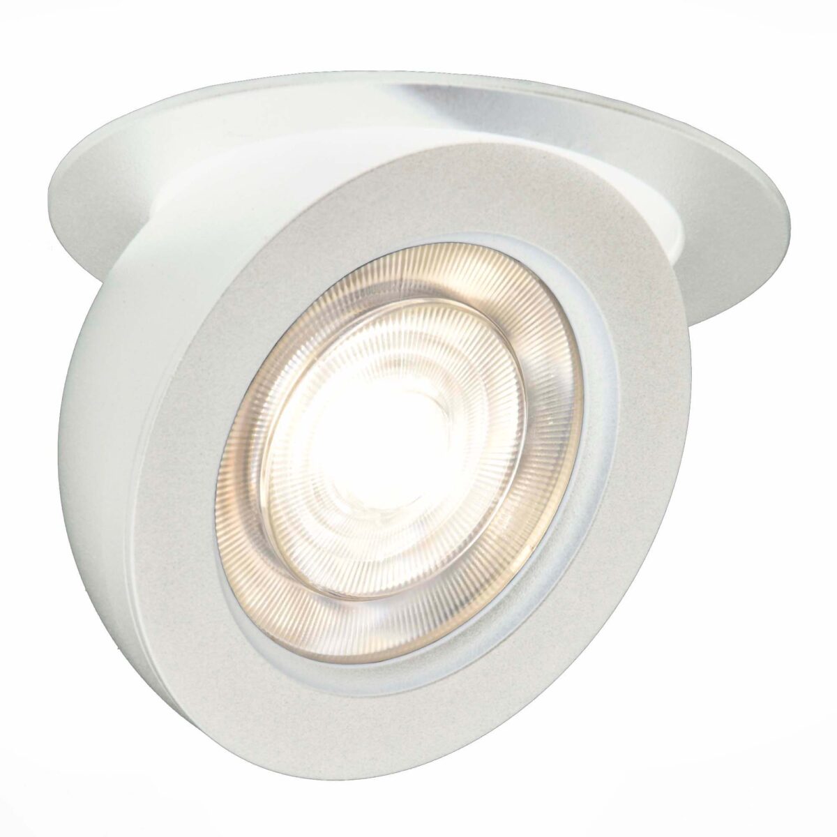 ST654.548.10 Св-к встр. Белый LED 1*10W 4000K 850Lm Ra>90 38° IP20 D109xH60 180-240V Встраиваемые светильники — изображение 1