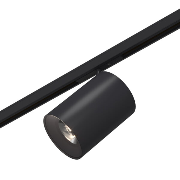 ST671.436.09 Магнитный трековый светильник Черный LED 1*9W 3000K 500Lm Ra>90 36° IP20 D45xH63 24V SUPER5