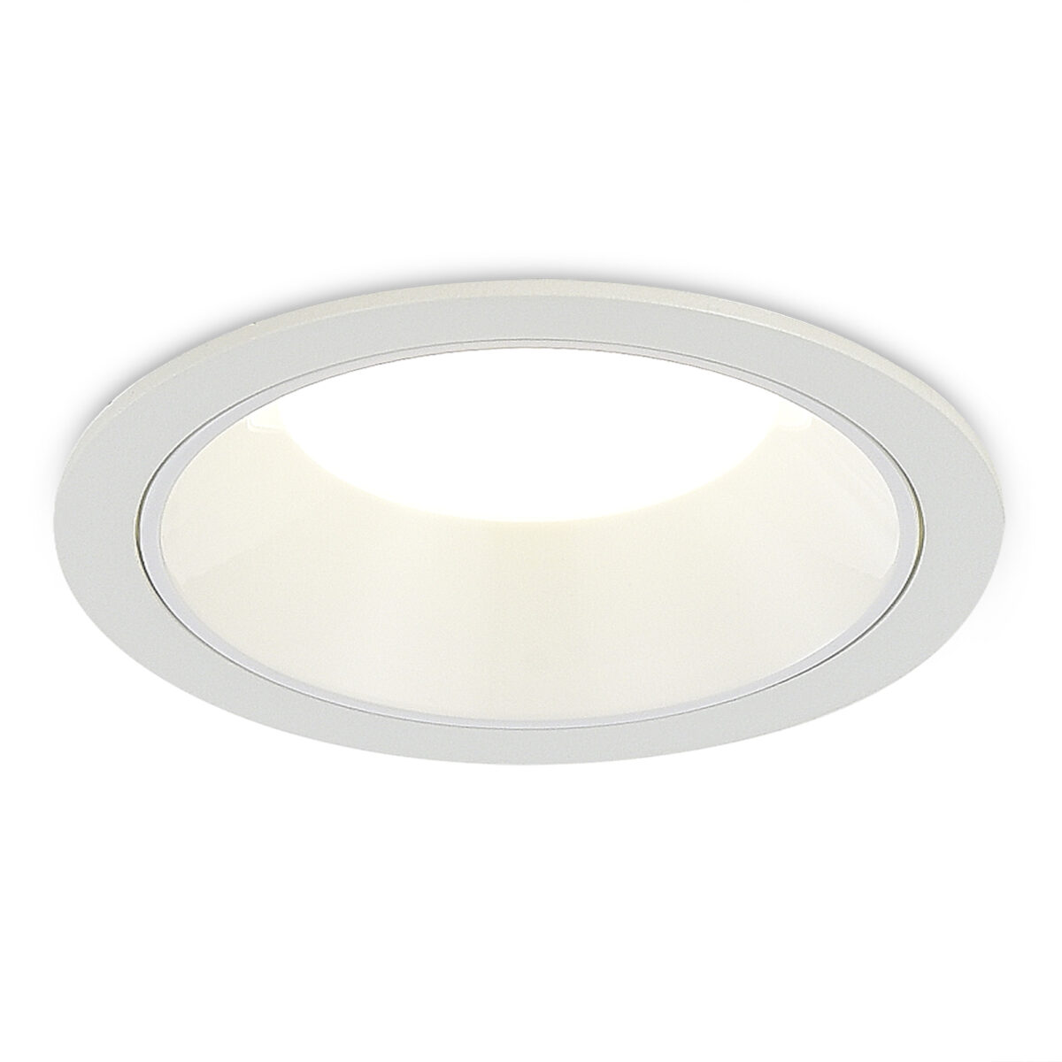 ST755.548.07_01W ST755.548.07 Св-к встр. Белый LED 1*7W 4000K 630Lm Ra80 120° IP20 D85xH45 100-240V Встраиваемые светильники — изображение 1