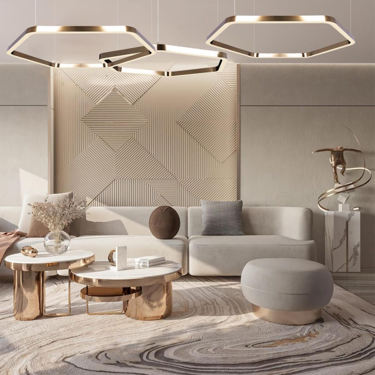 10243XL Gold Подвесной светильник LOFT IT Titanium — изображение 6