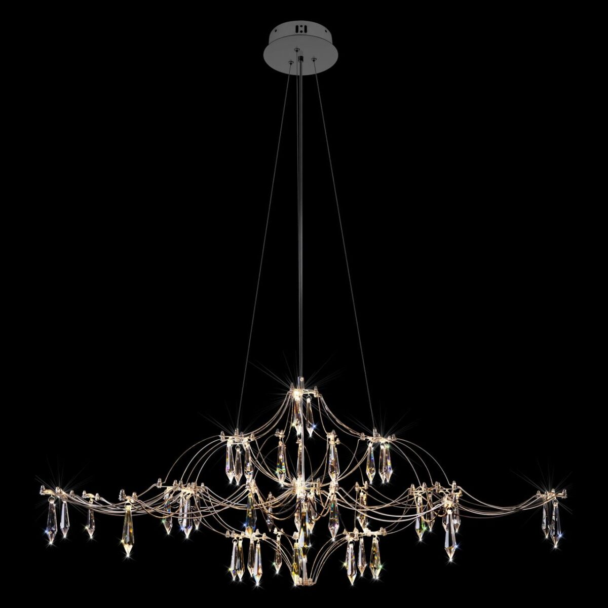 10587/1000 Silver Asfour Подвесной светильник LOFT IT Mira — изображение 2