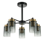 Escada 2118/5P E14*40W Black/Brass — изображение 2