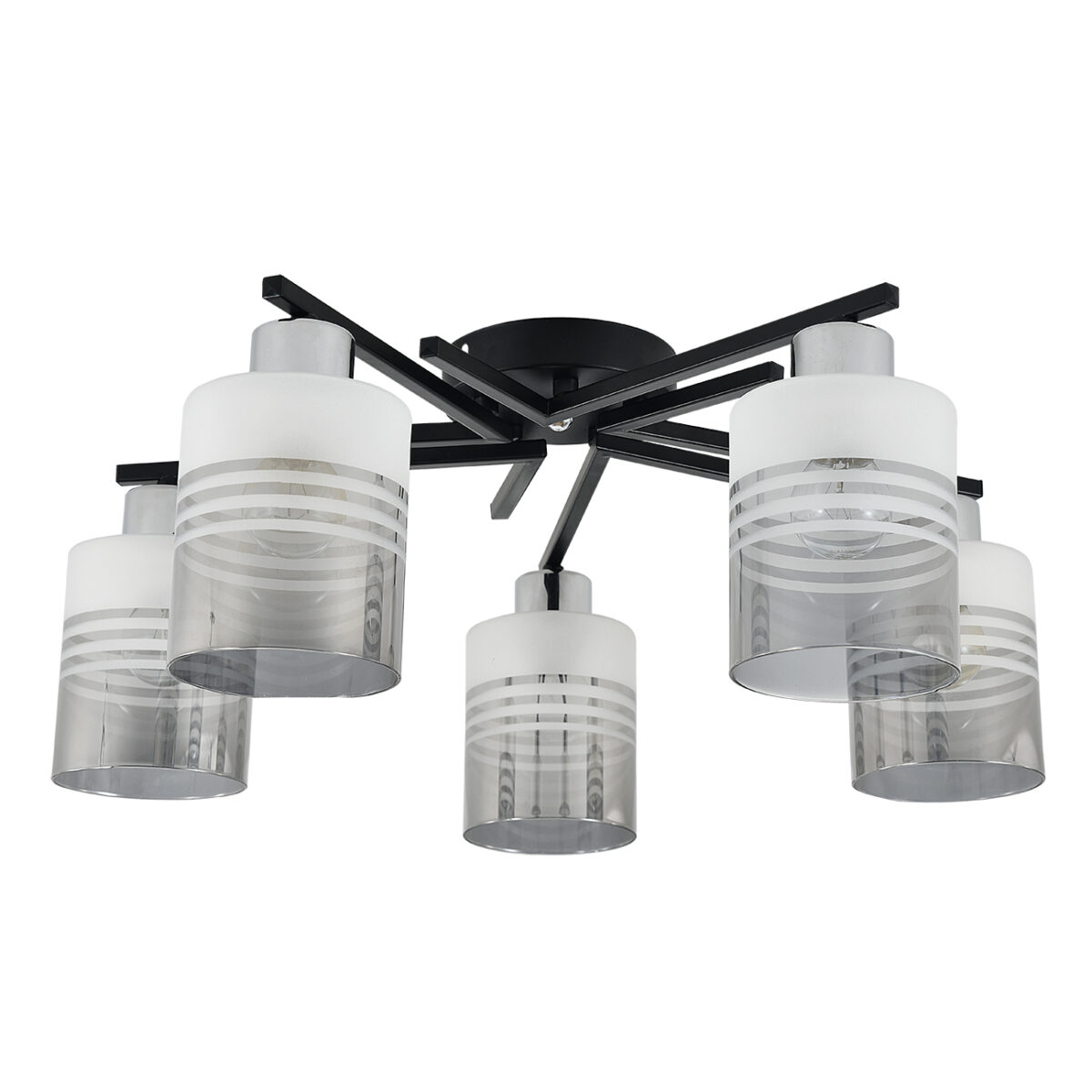 Escada 1132/5P E27*60W Black/Chrome — изображение 2