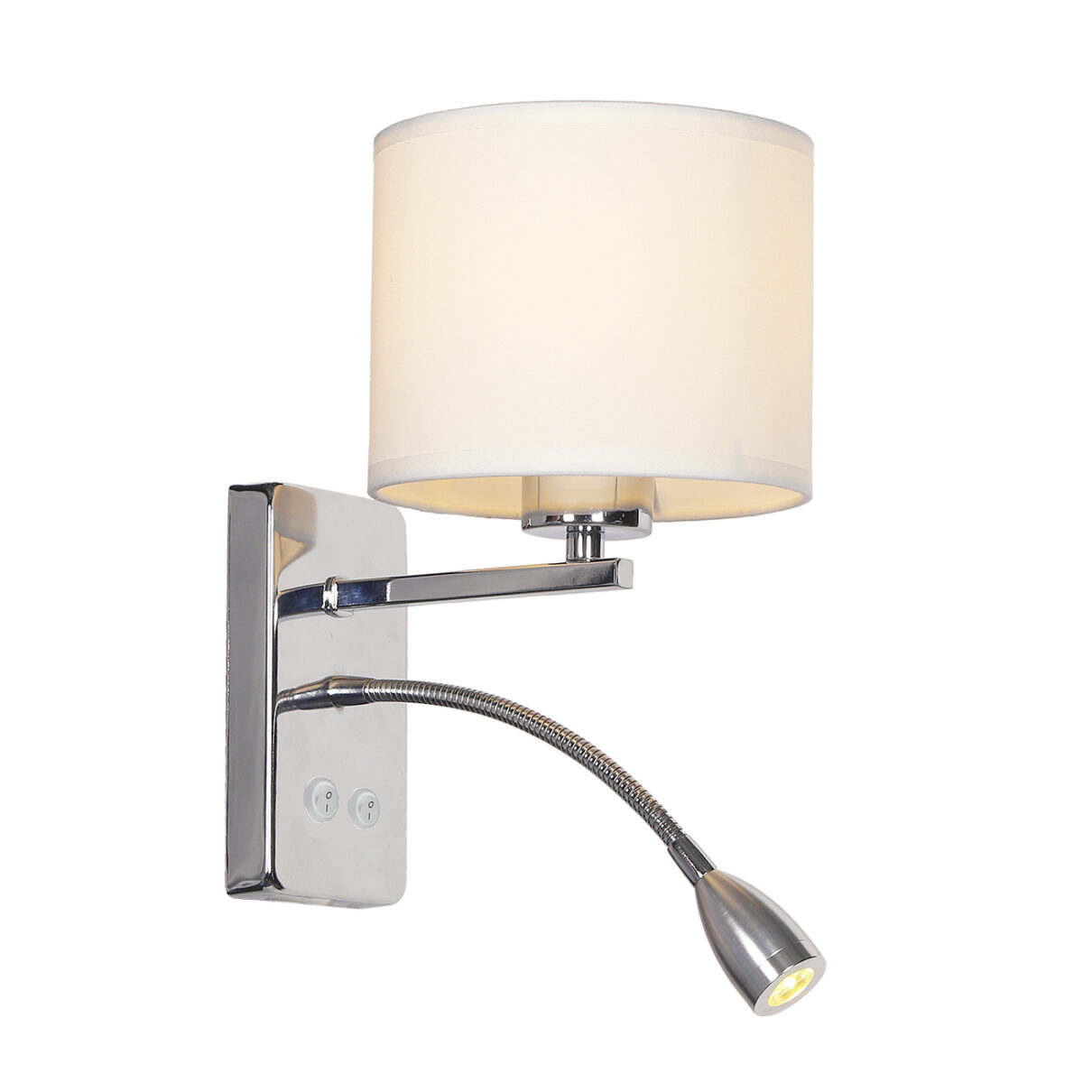 Escada 552/A LED*1W+E27*60W Chrome/White — изображение 1