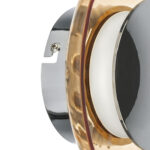 809013 Бра CELESTA LED 6W 300LM ХРОМ/КОНЬЯЧНЫЙ 3000K — изображение 3